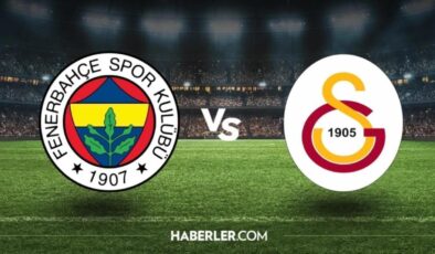 Fenerbahçe Galatasaray maçı canlı izle! 8 Ocak 2023 FB – GS derbi maçını izle! Derbi maçı hangi kanalda yayınlanacak, link var mı?