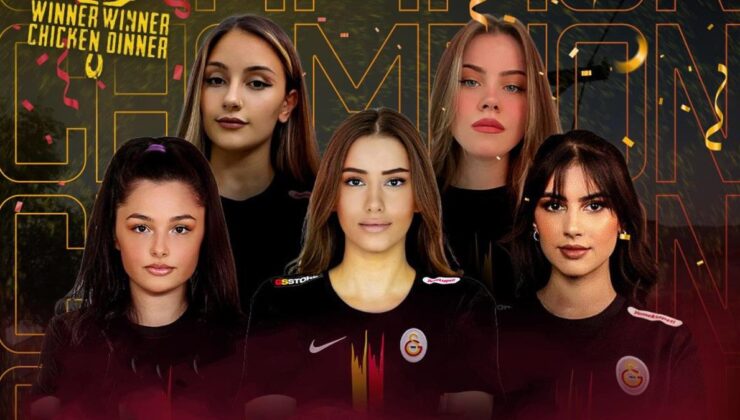 Galatasaray Espor, PUBG Mobile Women League’de şampiyon oldu