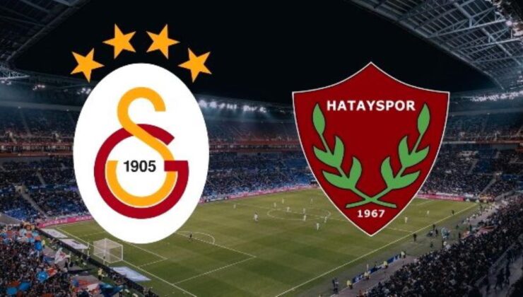 Galatasaray- Hatayspor maçı ne zaman, saat kaçta? Galatasaray- Hatayspor maçı hangi kanalda?