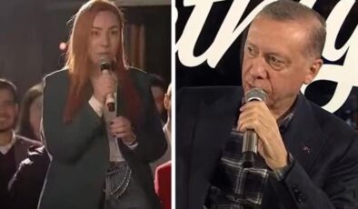 Gençlik buluşmasına damga vuran diyalog! Cumhurbaşkanı Erdoğan’ın sorusuyla yüz ifadesi değişti