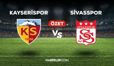 Kayserispor Sivasspor maç özeti! (VİDEO) Kayserispor Sivasspor maçı özeti izle! Kayserispor Sivasspor maçı kaç kaç bitti?