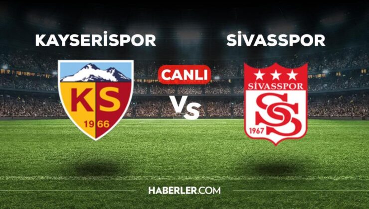 Kayserispor Sivasspor maçı CANLI izle! Kayseri Sivas maçı canlı yayın izle! Kayserispor Sivas nereden, nasıl izlenir? 11 Ocak Sivas maçı canlı izle!