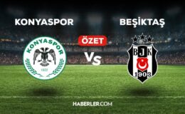 Konyaspor Beşiktaş maç özeti! (VİDEO) Konyaspor Beşiktaş maçı özeti izle! Konyaspor Beşiktaş maçı kaç kaç bitti?