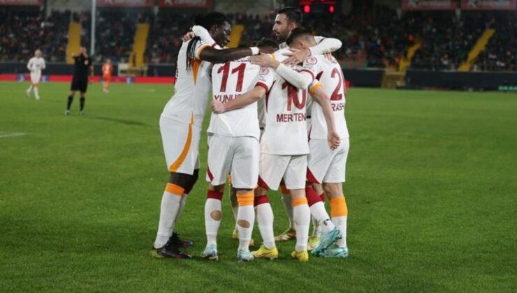 Son Dakika: Alanyaspor’u 2-1 mağlup eden Galatasaray, Ziraat Türkiye Kupası’nda çeyrek finale kaldı