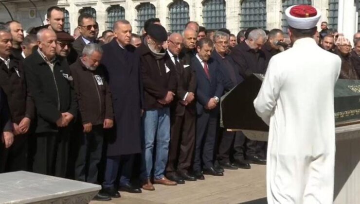 Bir dönem yanında çalışmıştı! Cumhurbaşkanı Erdoğan, vefat eden iş adamı Kemal Coşkun’un cenaze töreninde