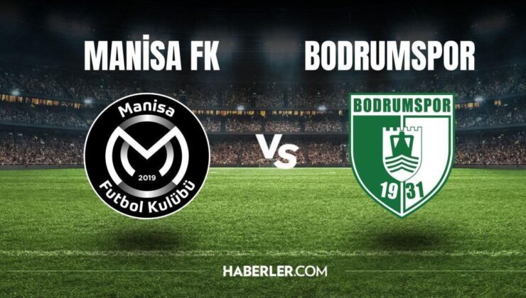 CANLI İZLE| Manisa FK – Bodrumspor canlı izle! Manisa FK – Bodrumspor maçı canlı izleme linki! Manisa FK – Bodrumspor hangi kanalda, nereden izlenir?