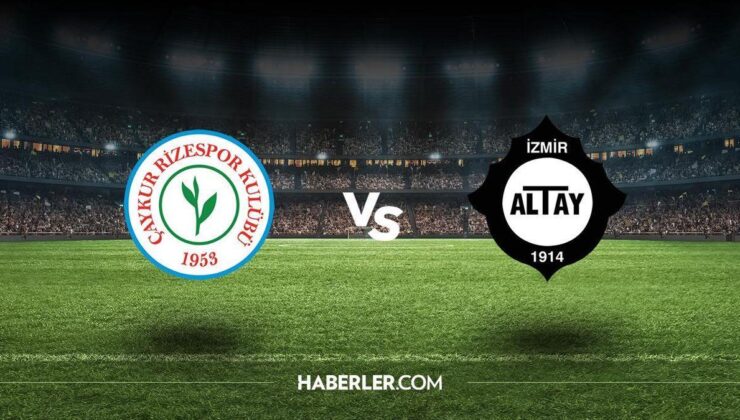 Ç.Rizespor – Altay maçı canlı izle! Ç.Rizespor – Altay maçı canlı izleme link var mı? Ç.Rizespor – Altay maçı nereden izlenir?