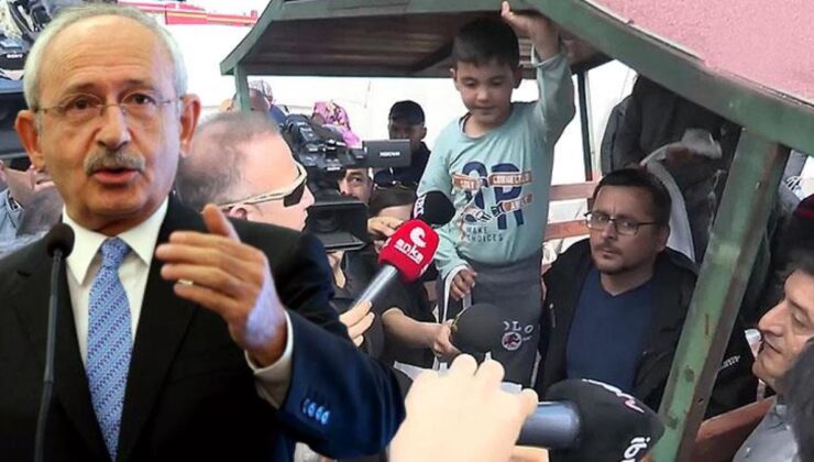 Depremzede çocuk Kılıçdaroğlu’na seslendi: Ders çalışmamız için bir şeyler getirebilecek misiniz?