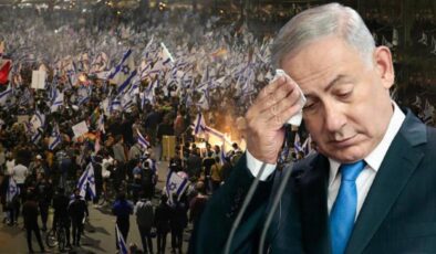 Halkın sokağa indiği İsrail’de Başbakan Netanyahu’dan geri adım! Tartışmalı yargı düzenlemesi askıya alınıyor