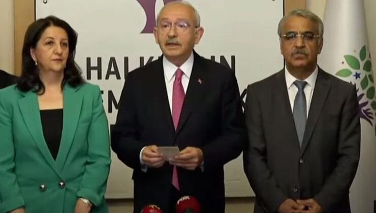 HDP ile görüşen Kılıçdaroğlu’ndan ilk açıklama: Millet İttifakı’nın beyannamesini ilettik