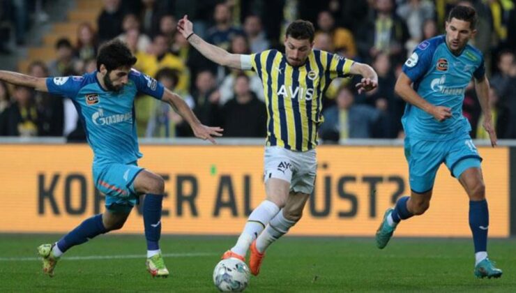 Kadıköy’de gollü prova! Fenerbahçe, Zenit’le yenişemedi