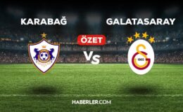 Karabağ Galatasaray maç özeti! (VİDEO) Karabağ Galatasaray maçı özeti izle! Karabağ Galatasaray maçı kaç kaç bitti?