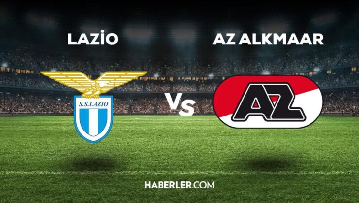 Lazio AZ Alkmaar maçı ne zaman, saat kaçta, hangi kanalda? Lazio AZ Alkmaar maçı saat kaçta başlayacak, nerede yayınlanacak?