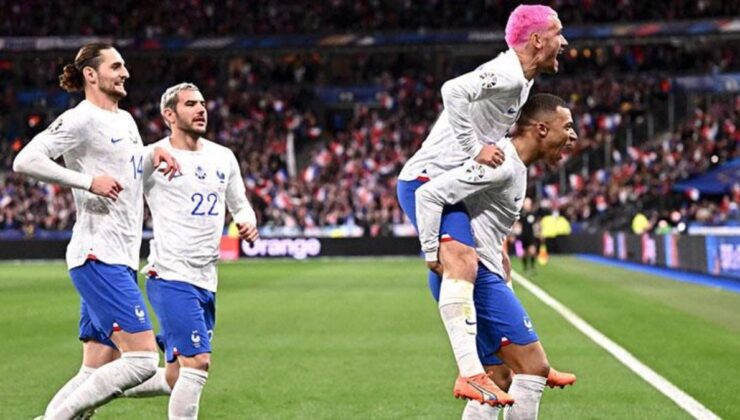 Portakal’ın suyunu sıktılar! Fransa, Hollanda’yı 4 golle geçti