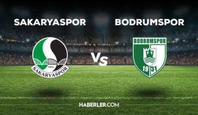 Sakaryaspor Bodrumspor maçı ne zaman, saat kaçta, hangi kanalda? Sakaryaspor Bodrumspor maçı saat kaçta başlayacak, nerede yayınlanacak?