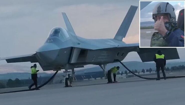 Savunma Sanayii Başkanı Demir yayınladı! İşte Milli Muharip Uçak’ın ilk görüntüleri