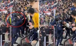 Sevilla polisinden Fenerbahçelilere orantısız şiddet! Hastaneye kaldırılan taraftarlar var