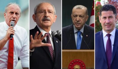 Türkiye, seçime 4 adayla gidiyor! Liste Resmi Gazete’de yayınlandı
