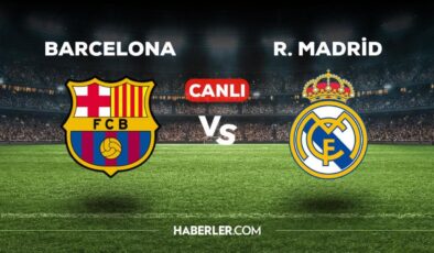 Barcelona Real Madrid maçı CANLI izle! Barcelona Real Madrid maçı canlı yayın izle! Barcelona Real Madrid nereden, nasıl izlenir?