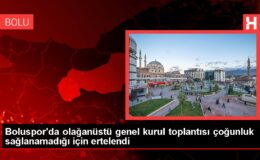 Boluspor’da olağanüstü genel kurul toplantısı çoğunluk sağlanamadığı için ertelendi