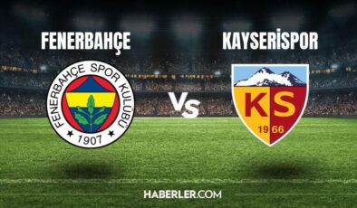 Fenerbahçe – Kayserispor muhtemel ilk 11 belli oldu mu? FB – Kayserispor maçı ilk 11 açıklandı mı? FB – Kayserispor muhtemel kadro!