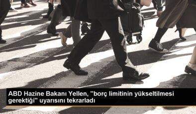 ABD Hazine Bakanı Yellen, “borç limitinin yükseltilmesi gerektiği” ikazını tekrarladı