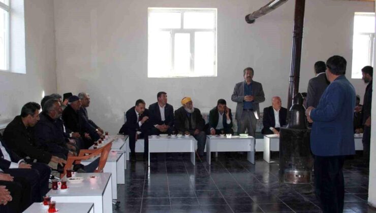 Abdurrahim Fırat, Erzurum’un Tekman ilçesinde seçim çalışmaları yürüttü