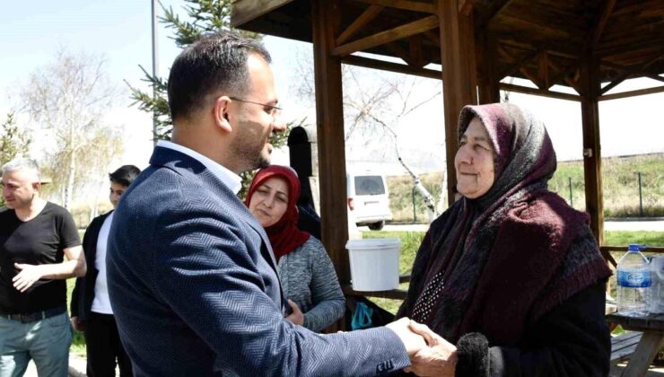 AK Parti Erzurum Milletvekili Adayı Muhammed Gökberk Kocaaliler Seçmen Ziyaretinde Bulundu