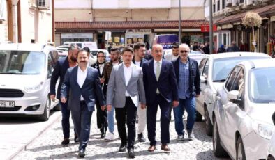 AK Parti Konya Milletvekili ve Meram Belediye Lideri Esnaf Ziyaretleri Yaptı