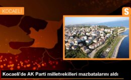 AK Parti Milletvekilleri Kocaeli’de Mazbatalarını Aldı
