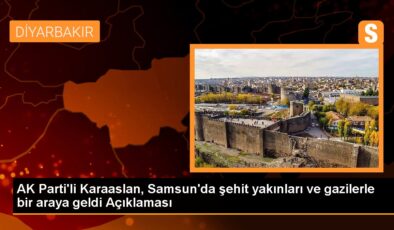 AK Parti’li Karaaslan, Samsun’da şehit yakınları ve gazilerle bir ortaya geldi Açıklaması