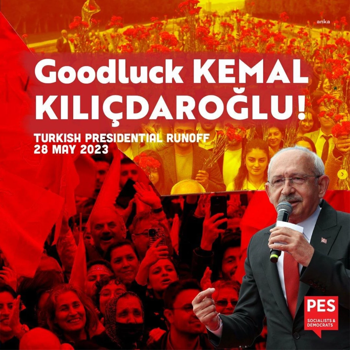 Avrupa Sosyalistler Partisi, Kemal Kılıçdaroğlu’nu destekliyor