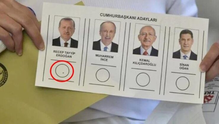 Bağlantı Başkanlığı’ndan oy pusulasında “siyah nokta” tezine ait açıklama: Baskı yanlışı tespit edildi
