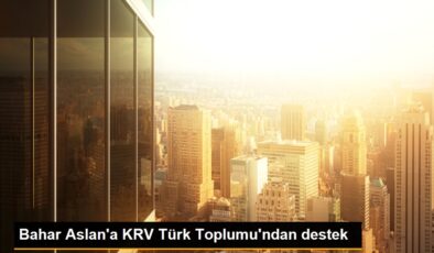 Bahar Aslan’a KRV Türk Toplumu’ndan takviye