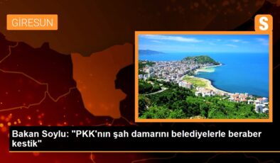 Bakan Soylu: “PKK’nın şah damarını belediyelerle birlikte kestik”