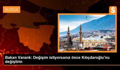 Bakan Varank: Değişim istiyorsanız evvel Kılıçdaroğlu’nu değiştirin