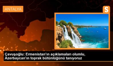 Çavuşoğlu: Ermenistan’ın açıklamaları olumlu, Azerbaycan’ın toprak bütünlüğünü tanıyoruz