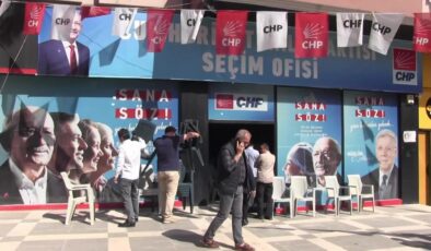 CHP Şanlıurfa seçim ofisine mermi atıldı