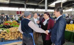 Cumhur İttifakı Kırşehir’de esnaf gezdi