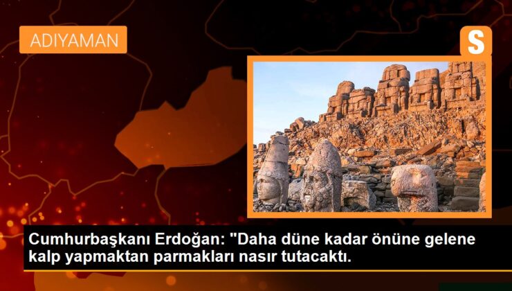 Cumhurbaşkanı Erdoğan: “Daha düne kadar önüne gelene kalp yapmaktan parmakları nasır tutacaktı.