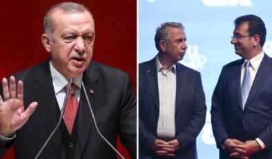 Cumhurbaşkanı Erdoğan’dan İmamoğlu ve Yavaş’a reaksiyon: 14 Mayıs’ta sonucu bildikleri halde tiyatro sahnelediler
