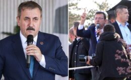 Destici, İmamoğlu’nun olaylı mitingiyle alakalı birinci sefer konuştu: Dadaşlar size meydanı boş bırakır mı?