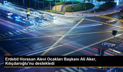 Erdebil Horasan Alevi Ocakları Lideri Ali Aker, Kılıçdaroğlu’nu destekledi