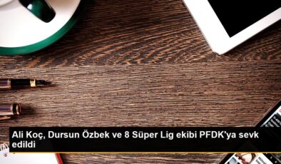 Fenerbahçe Lideri Ali Koç ve Galatasaray Lideri Dursun Özbek PFDK’ya sevk edildi