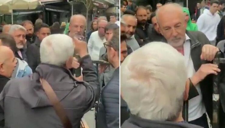 Gazeteci Hulki Cevizoğlu AK Parti’den milletvekili seçilince, Kadıköy’de vatandaşlar tarafından protesto edildi