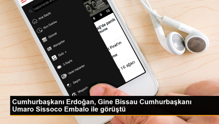 Gine Bissau Cumhurbaşkanı Embalo, Cumhurbaşkanı Erdoğan’ı tebrik etti