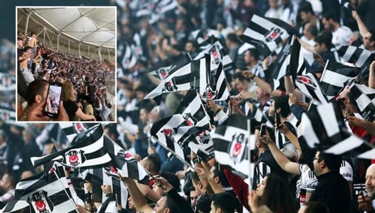 Hizbullah aleyhine Fenerbahçe taraftarlarından sonra Beşiktaş taraftarları da slogan atarak reaksiyon gösterdi