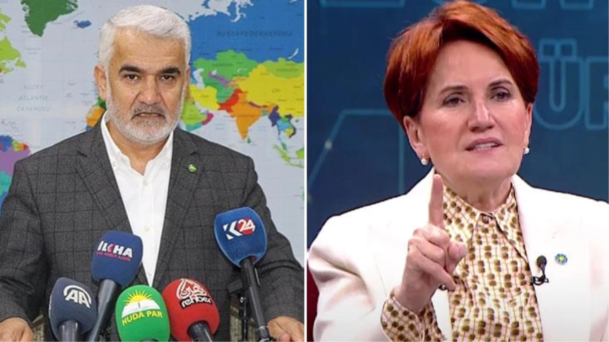 HÜDA PAR, katıldığı bir televizyon programında kullandığı sözler nedeniyle Meral Akşener hakkında cürüm duyurusunda bulunacak