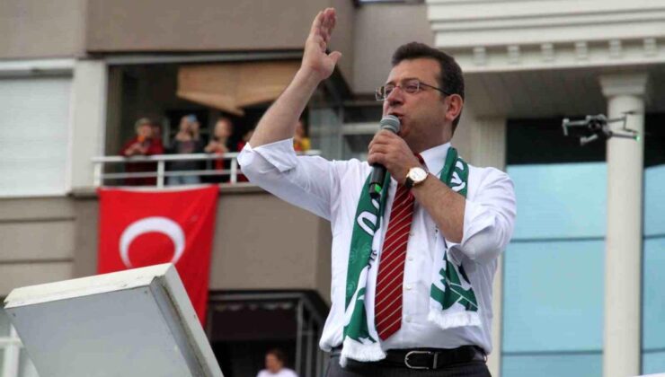 İstanbul Büyükşehir Belediye Lideri Ekrem İmamoğlu Konya’da halka seslendi