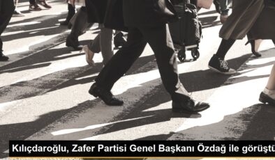 Kılıçdaroğlu, Zafer Partisi Genel Lideri Özdağ ile görüştü